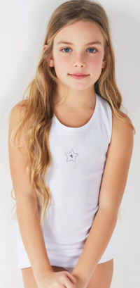 GIRL'S/JUNIOR TANK TOP S/L 350 Tellini S.r.l. Wholesale Clothing