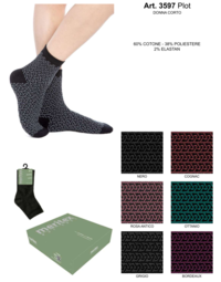 WOMAN SHORT SOCKS 3597 Tellini S.r.l. Wholesale Clothing