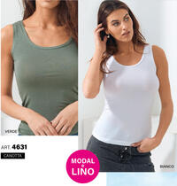 WOMEN'S TANK TOP 4631 Tellini S.r.l. Wholesale Clothing