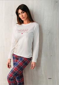 WOMEN'S PAJAMAS L/S 5171 Tellini S.r.l. Wholesale Clothing