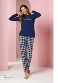 WOMEN'S SERAFINO PAJAMAS S/L 5182 Tellini S.r.l. Wholesale Clothing