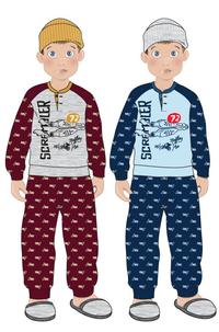 BOY'S PAJAMA M/L 6394 Tellini S.r.l. Wholesale Clothing