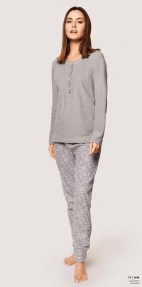 WOMEN'S SERAPH PAJAMAS M/L 651028 Tellini S.r.l. Wholesale Clothing