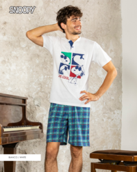 M/M MEN'S PAJAMAS PNG7101 Tellini S.r.l. Wholesale Clothing