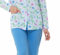 WOMEN'S SERAFINO PAJAMAS S/L LQ175048 Tellini S.r.l. Wholesale Clothing