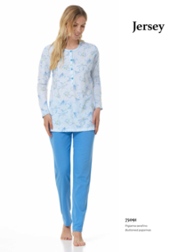 WOMEN'S SERAFINO PAJAMAS S/L LQ175091 Tellini S.r.l. Wholesale Clothing