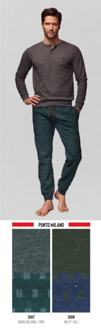 MEN'S SERAFINO PAJAMAS S/L 751568 Tellini S.r.l. Wholesale Clothing