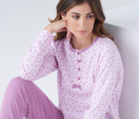 WOMEN'S PAJAMAS M/L KC8021 Tellini S.r.l. Wholesale Clothing