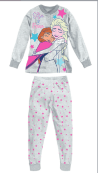 LITTLE GIRL PAJAMAS DY50P9066 Tellini S.r.l. Wholesale Clothing