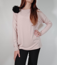 WOMEN'S S/L SWEATER 92092 Tellini S.r.l. Wholesale Clothing