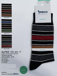 ALPIEZ MEN'S SHORT SOCK Tellini S.r.l. Wholesale Clothing