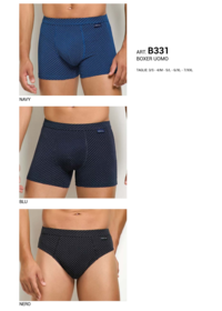 TRIS BOXER UOMO B331 Tellini S.r.l. Wholesale Clothing