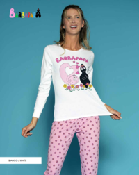 WOMEN'S PAJAMAS M/L BAD2662 Tellini S.r.l. Wholesale Clothing