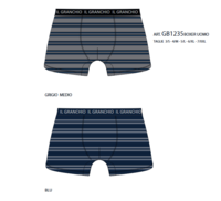 TRIS MEN'S BOXER GB1235 Tellini S.r.l. Wholesale Clothing