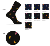 CHEEKI MEN'S SHORT SOCKS Tellini S.r.l. Wholesale Clothing