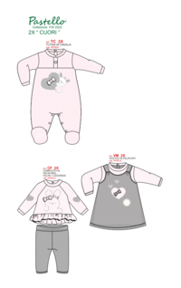 BABY LAYETTE SET CF2X Tellini S.r.l. Wholesale Clothing