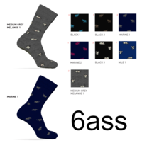 ANIMAL LINE MEN'S LONG SOCKS Tellini S.r.l. Wholesale Clothing