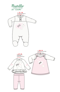 BABY LAYETTE SET CF2X Tellini S.r.l. Wholesale Clothing