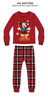 PIGIAMA NATALE BAMBINO M/L DYC7352 Tellini S.r.l. Wholesale Clothing