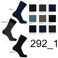 DYNAMIC LINE MEN'S SHORT SOCKS Tellini S.r.l. Wholesale Clothing