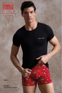 COMPLETO INTIMO NATALE UOMO EC1283 Tellini S.r.l. Wholesale Clothing