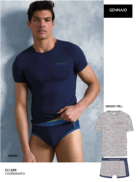 COMPLETO INTIMO UOMO EC1289 Tellini S.r.l. Wholesale Clothing