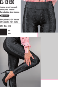 WOMEN'S LEGGINGS EL13126 Tellini S.r.l. Wholesale Clothing