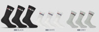 TRIO MEN'S TENNIS SOCKS F9505 Tellini S.r.l. Wholesale Clothing