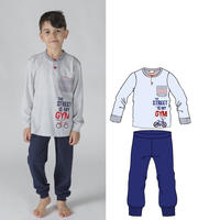 BOY'S PAJAMA M/L G30031 Tellini S.r.l. Wholesale Clothing