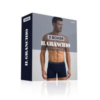 TRIS BOXER UOMO GB106 Tellini S.r.l. Ingrosso Abbigliamento