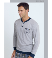 PIGIAMA UOMO M/L GP1093 Tellini S.r.l. Ingrosso Abbigliamento