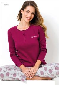 WOMEN'S PAJAMAS M/L GP6019C Tellini S.r.l. Wholesale Clothing