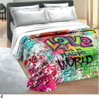 QUILT 1/2P HELLO DIGITALE Tellini S.r.l. Ingrosso Abbigliamento