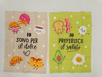 MIAMI 2-PIECE DISH TOWEL SET 50X70 Tellini S.r.l. Wholesale Clothing