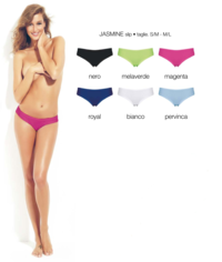 WOMEN'S BRIEFS 12 PIECES JASMINE BOX Tellini S.r.l. Wholesale Clothing