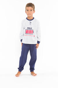 BOY'S PAJAMA M/L L30035 Tellini S.r.l. Wholesale Clothing