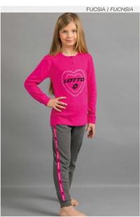 GIRL'S PAJAMA M/L LP7057 Tellini S.r.l. Wholesale Clothing