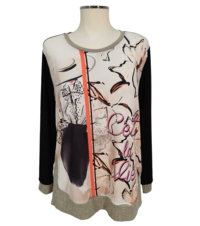 MAGLIA DONNA M/L 132676 Tellini S.r.l. Ingrosso Abbigliamento