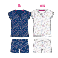 GIRL'S PAJAMA M/M P2009 Tellini S.r.l. Wholesale Clothing