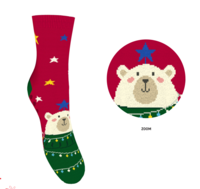 ABS CHRISTMAS SOCK FOR CHILDREN/POLE Tellini S.r.l. Wholesale Clothing