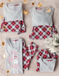 BOY/GIRL PAJAMAS S/L EPB04 CHRISTMAS Tellini S.r.l. Wholesale Clothing