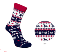 RUDOLF MEN'S ABS CHRISTMAS SOCK Tellini S.r.l. Wholesale Clothing