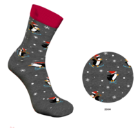 RUDOLF MEN'S ABS CHRISTMAS SOCK Tellini S.r.l. Wholesale Clothing