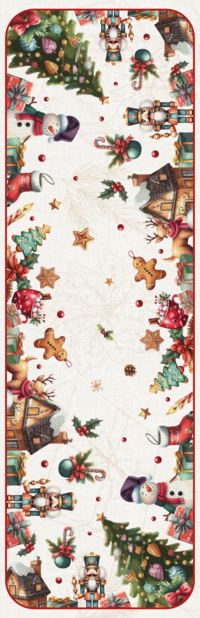 RUNNER NATALE SUGAR 45X140 Tellini S.r.l. Wholesale Clothing