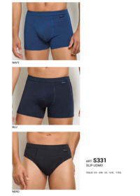 TRIS SLIP UOMO S331 Tellini S.r.l. Wholesale Clothing