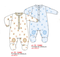 NEWBORN ONEsie TC13AB2 Tellini S.r.l. Wholesale Clothing