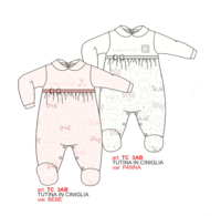 NEWBORN ONEsie TC3AB Tellini S.r.l. Wholesale Clothing