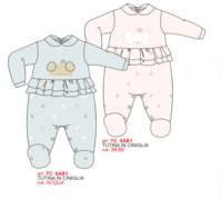 NEWBORN ONEsie TC6AB1 Tellini S.r.l. Wholesale Clothing