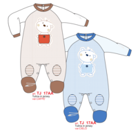 BABY BOY TJ17AA Tellini S.r.l. Wholesale Clothing