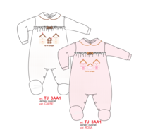 NEWBORN PLAYSUIT TJ3AA1 Tellini S.r.l. Wholesale Clothing